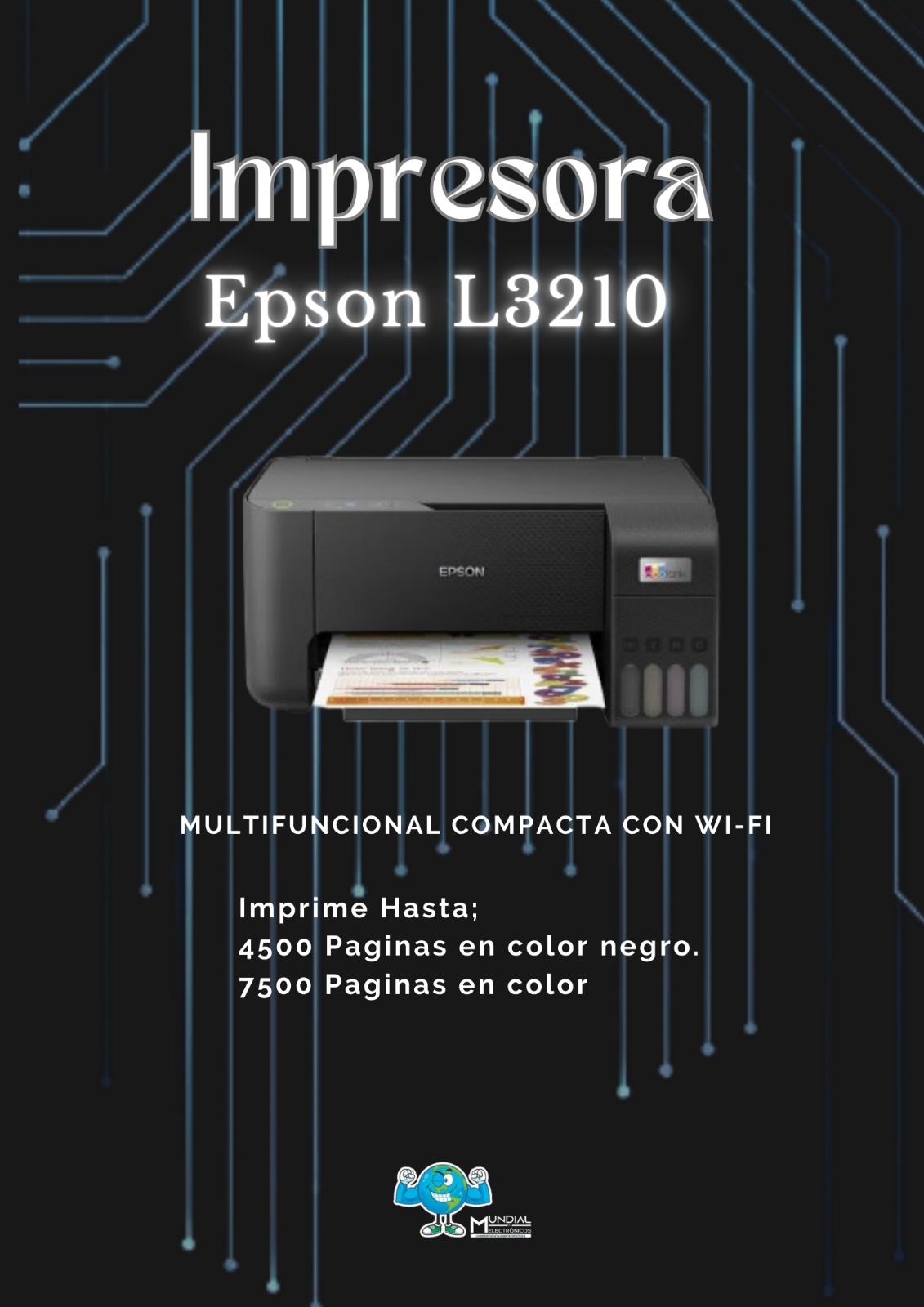  Impresora Multifuncional EcoTank L3210